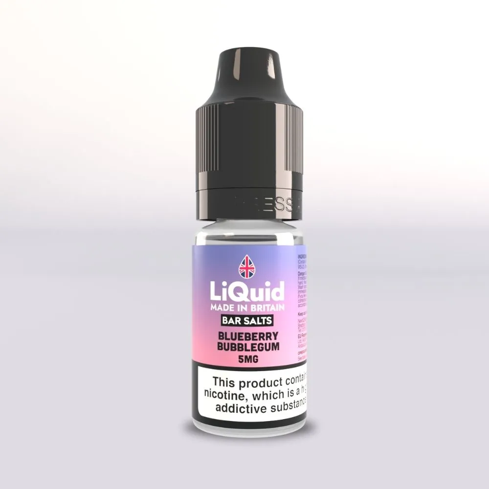 Blueberry Bubblegum - Nicotine Salt Vape Juice - Image 4