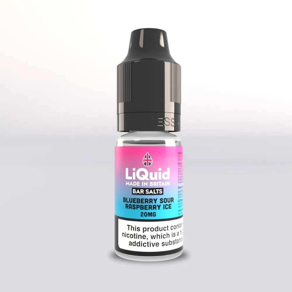Blueberry Sour Raspberry Ice - Nicotine Salt Vape Juice - Image 4