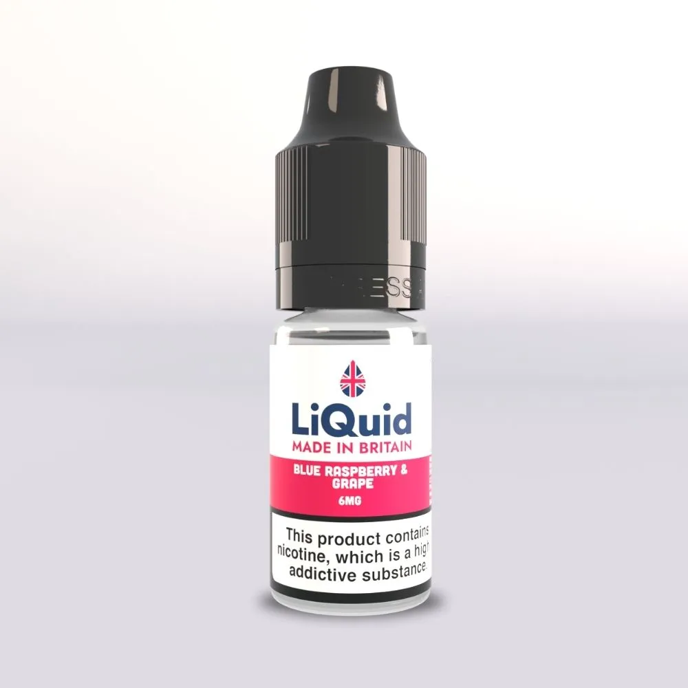 Blue Raspberry & Grape Vape Juice - Image 3