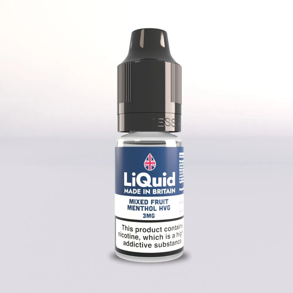 Mixed Fruit Menthol HVG Vape Juice - Image 3