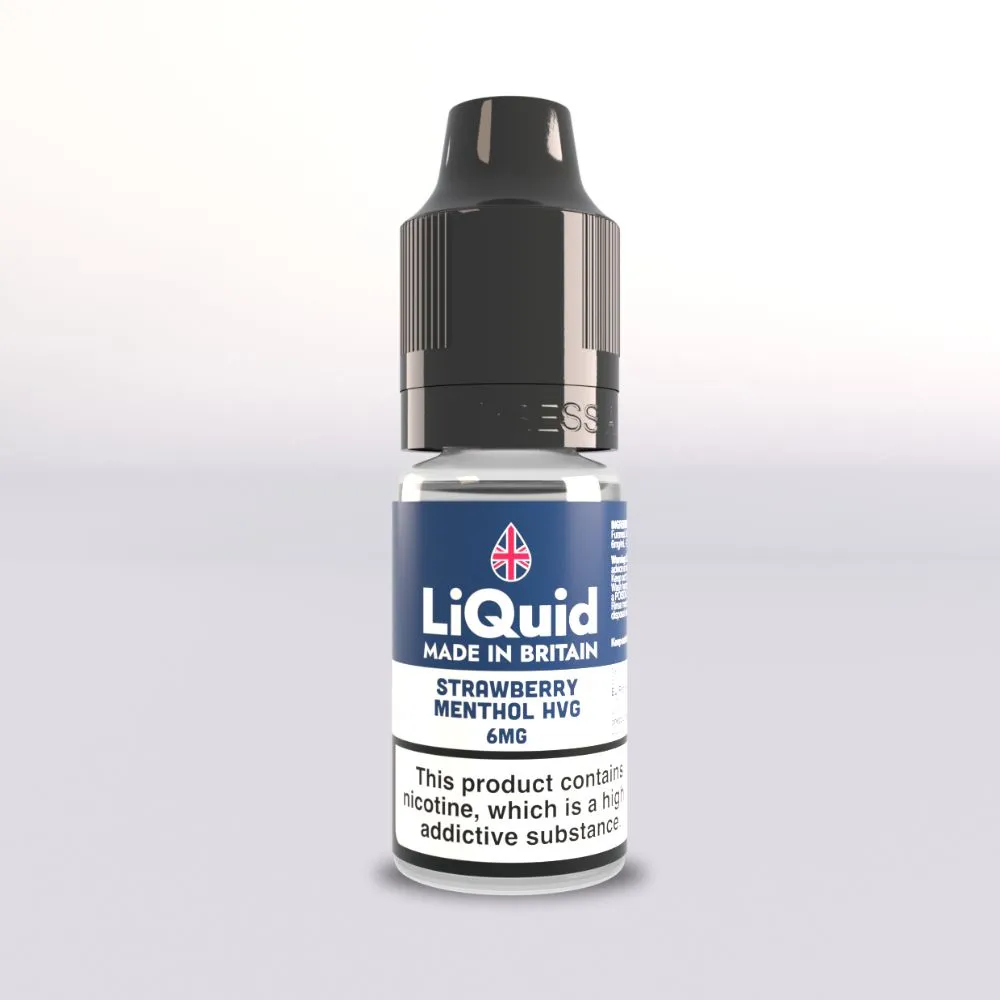 Strawberry Menthol HVG Vape Juice - Image 3