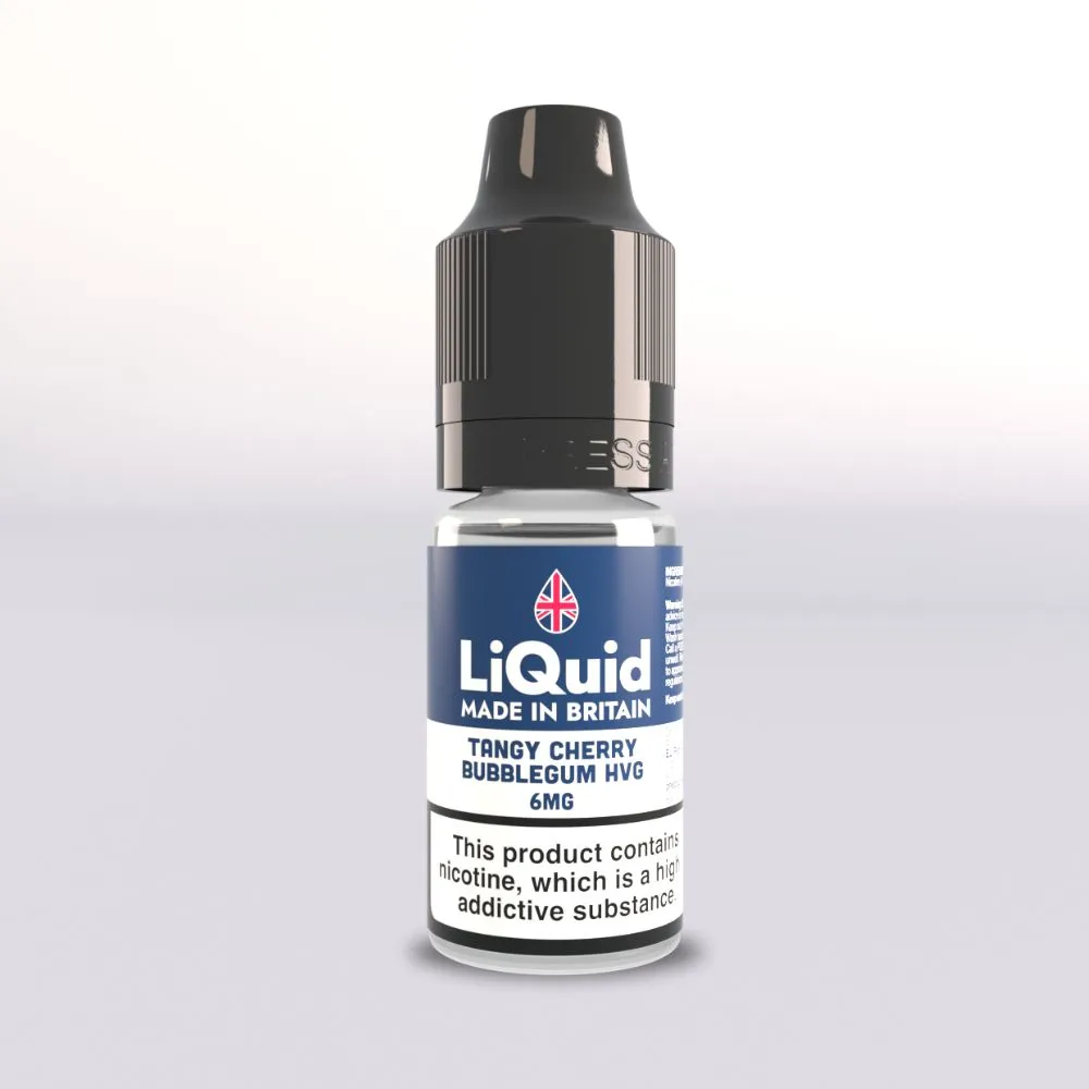 Tangy Cherry Bubblegum HVG Vape Juice - Image 3