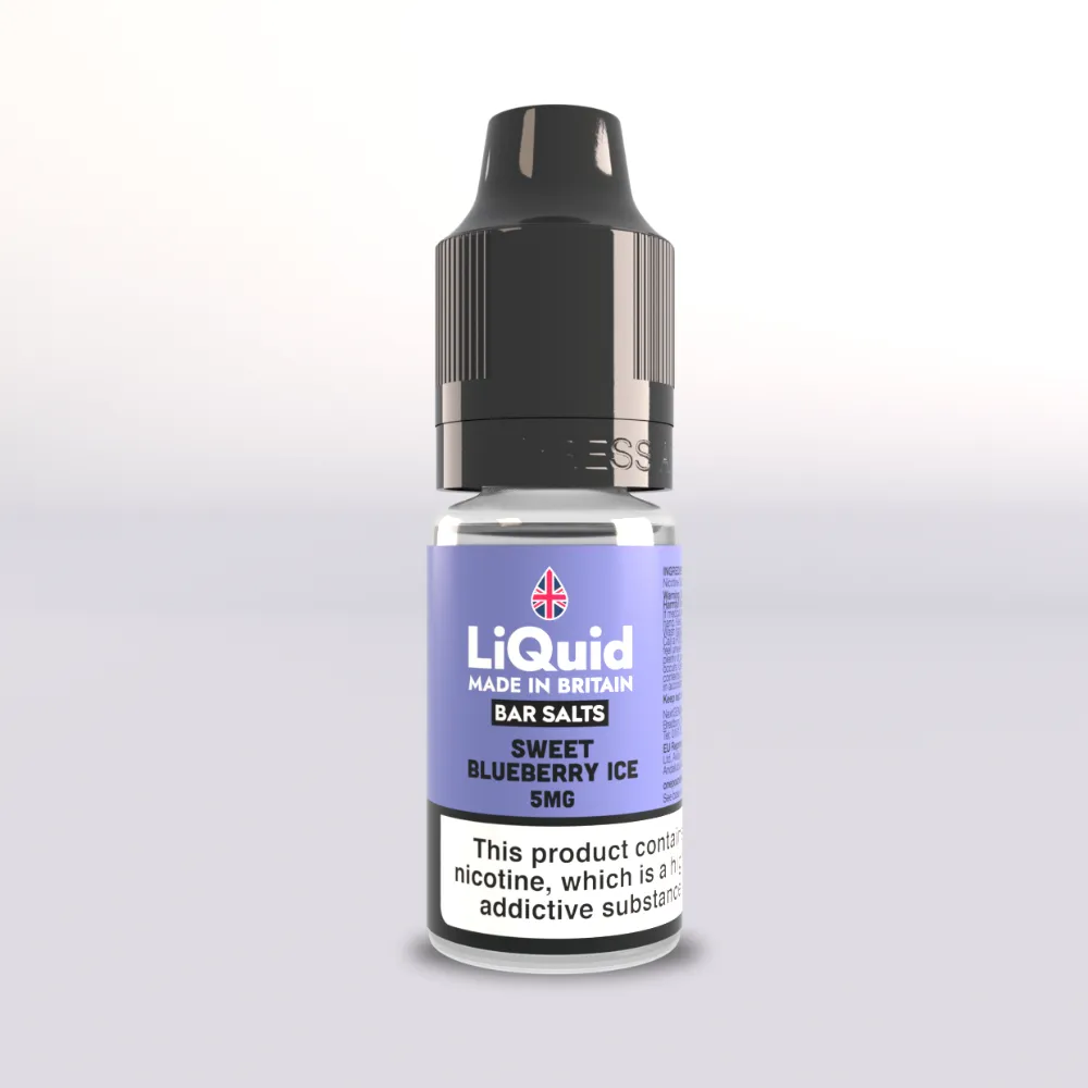 Sweet Blueberry Ice - Nicotine Salt Vape Juice - Image 4