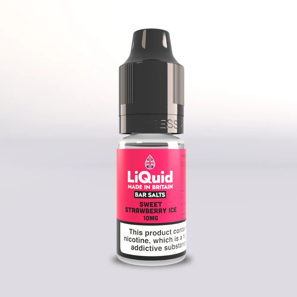 Sweet Strawberry Ice - Nicotine Salt Vape Juice - Image 3